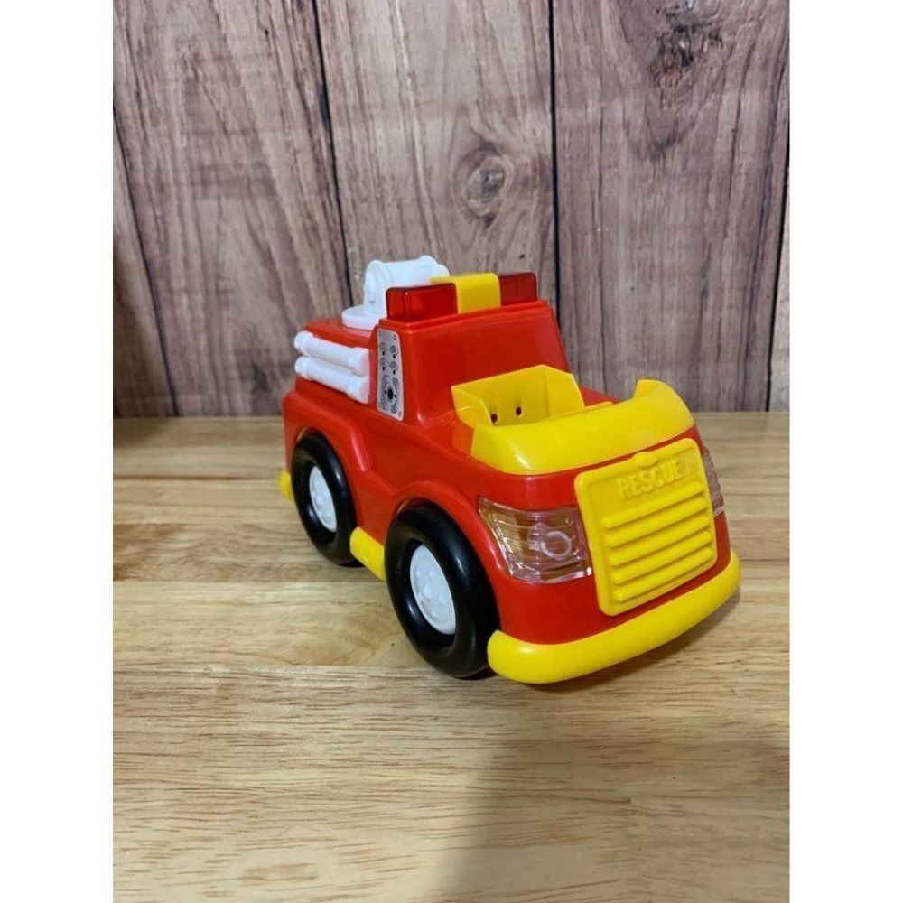 Kid Connection My First Vehicle Fire Truck 7” Pre Owned *works*